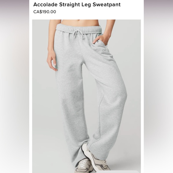 ALO yoga accolade straight leg sweatpants - Picture 1 of 1